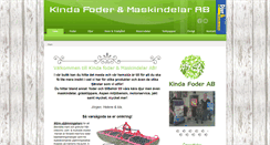 Desktop Screenshot of kindafoder.se